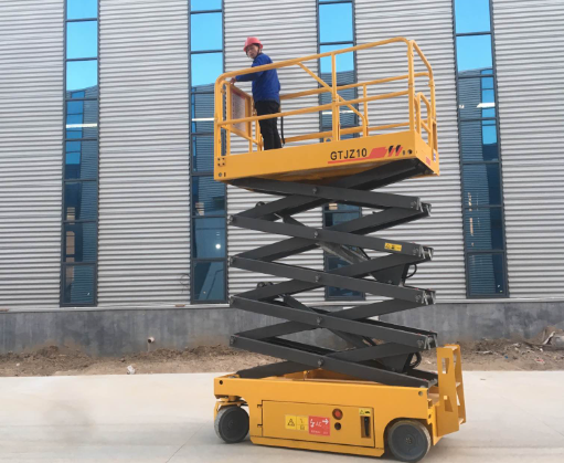 定南剪叉式升降平台规格与应用指南